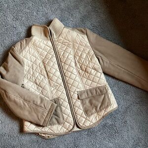 Johnson and Murphy Tan Quilted Jacket Size XL